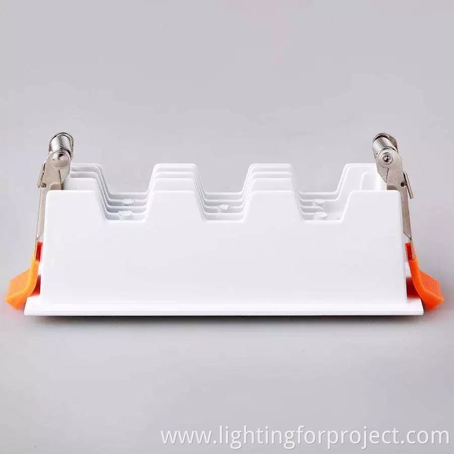 Modern design aluminum led trimless recessed linear light recessed downlight 30w for office